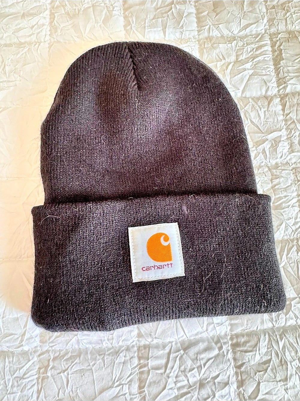 Carhartt Acrylic Watch Hat A18 Black Knit Beanie